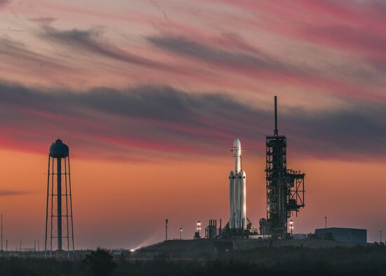 SpaceX's Falcon Heavy rocket successfully launches from Cape Canaveral