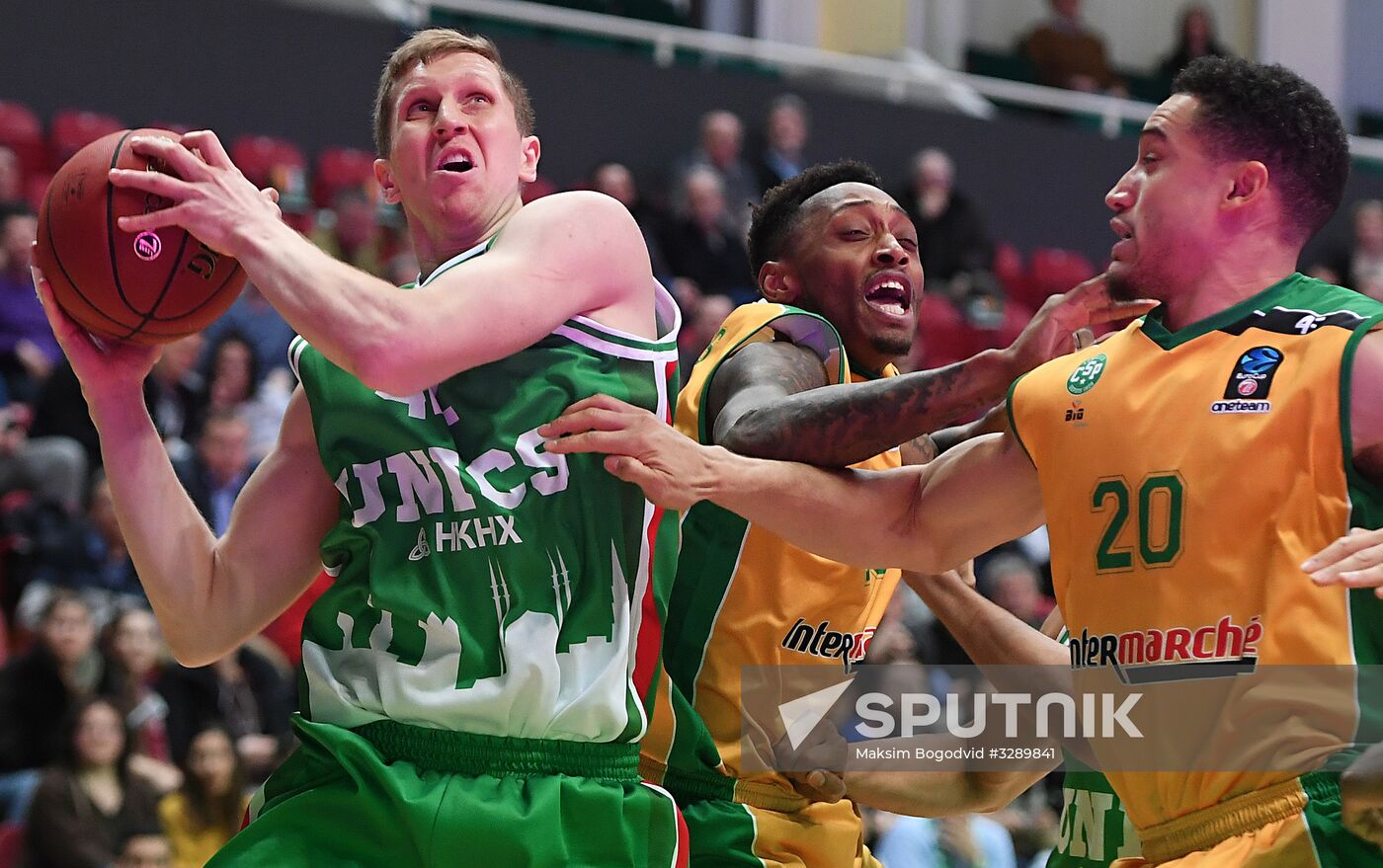 Eurocup Basketball. UNICS vs. Limoges