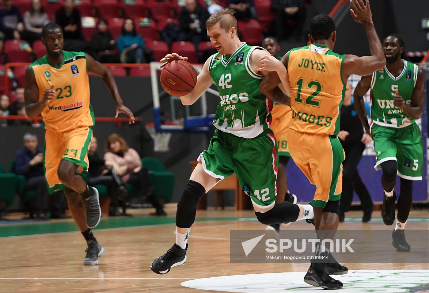 Eurocup Basketball. UNICS vs. Limoges