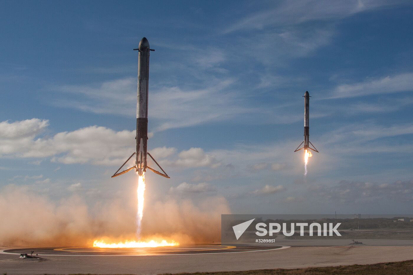 SpaceX's Falcon Heavy rocket successfully launches from Cape Canaveral