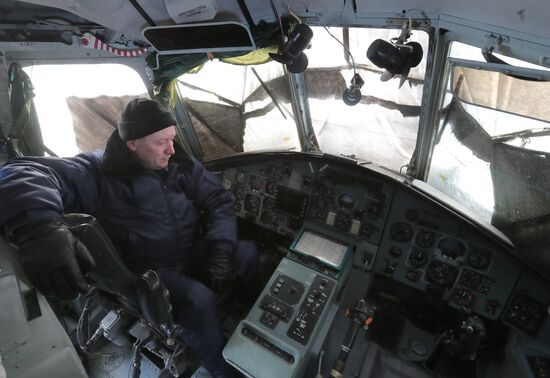 Aviation rescue and firefighting squad of Russian EMERCOM