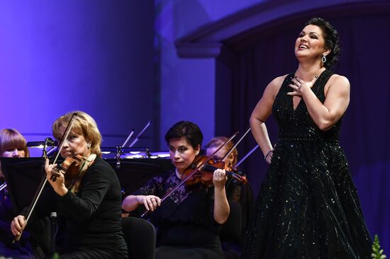 Concert by opera singer Anna Netrebko and Yusif Eyvazov