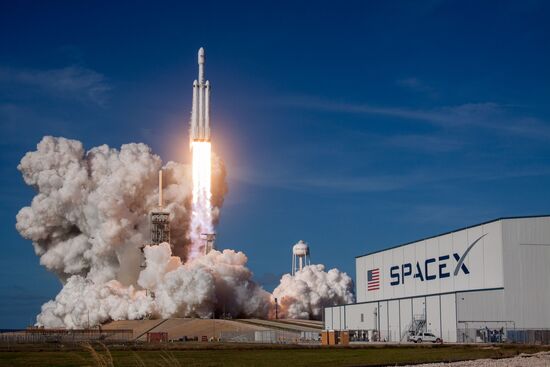 SpaceX's Falcon Heavy successfully launches from Cape Canaveral