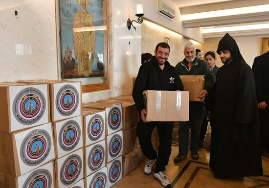 Interconfessional delegation of Russian religious leaders delivers humanitarian aid to refugees in Lebanon