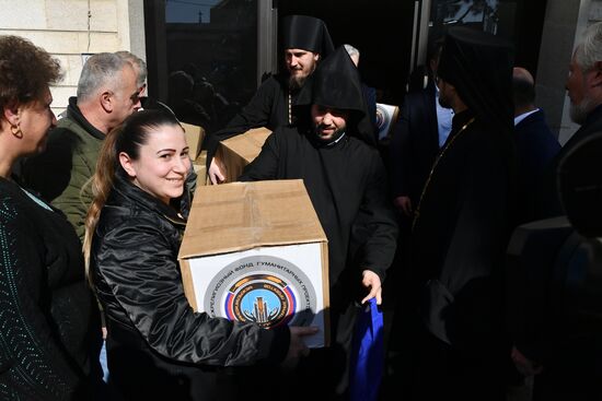 Interconfessional delegation of Russian religious leaders delivers humanitarian aid to refugees in Lebanon