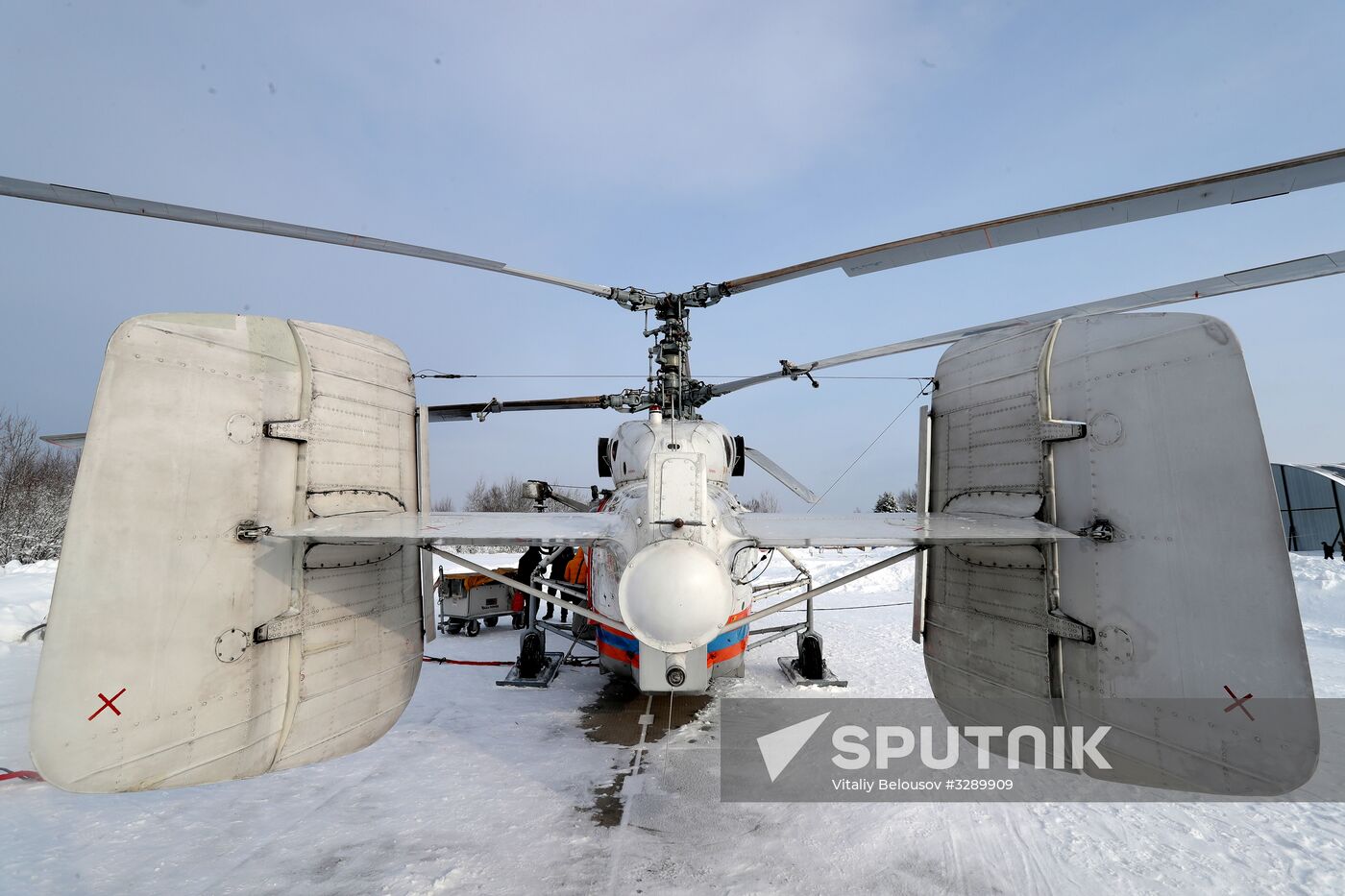 Aviation rescue and firefighting squad of Russian EMERCOM