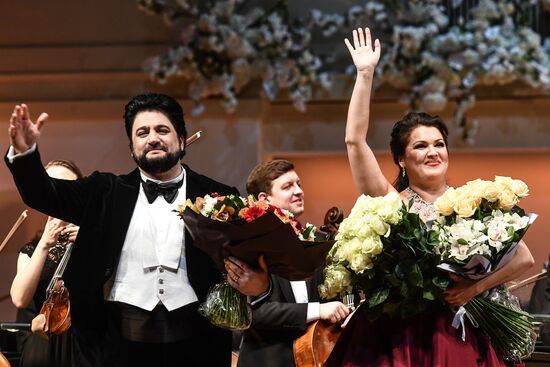 Concert by opera singers Anna Netrebko and Yusif Eyvazov