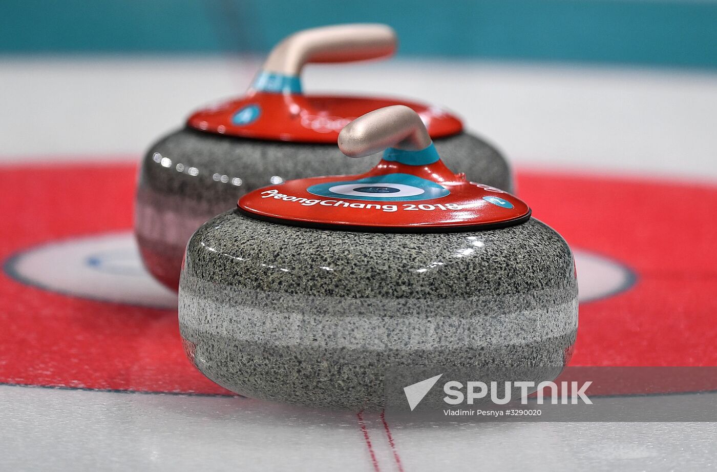 2018 Winter Olympics. Curling. Mixed doubles. US vs. Russia