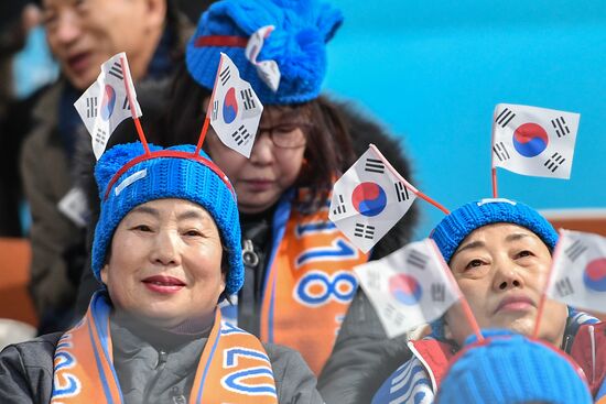 2018 Winter Olympics. Curling. Mixed Doubles. US vs Russia