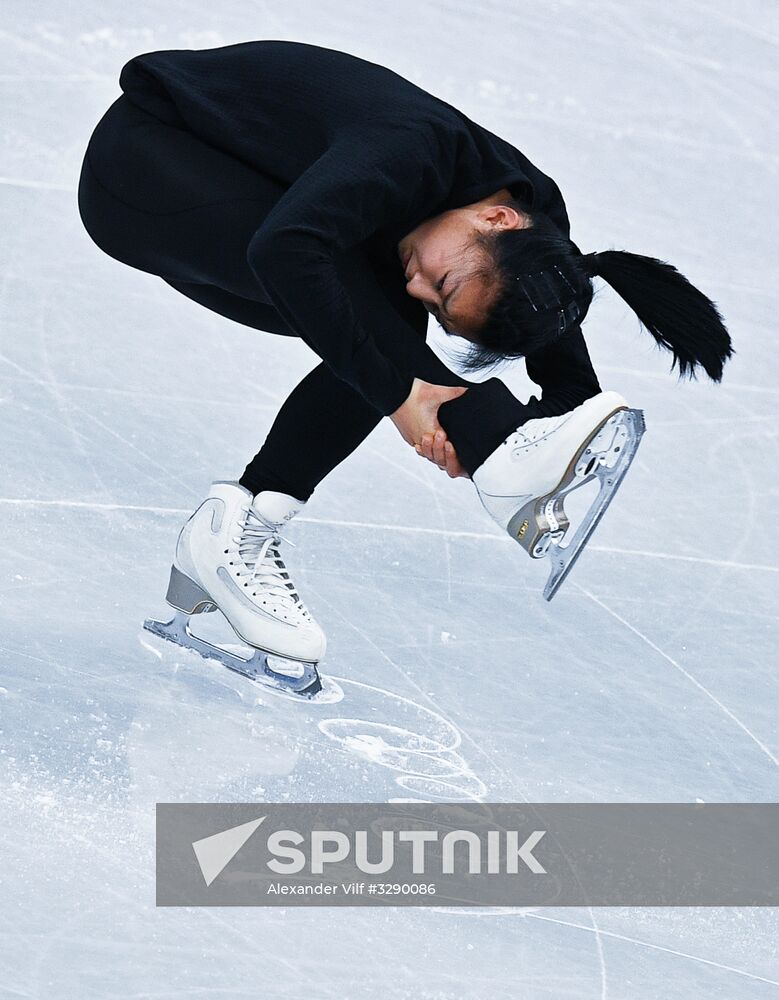 2018 Winter Olympics. Figure skating. Women. Training sessions