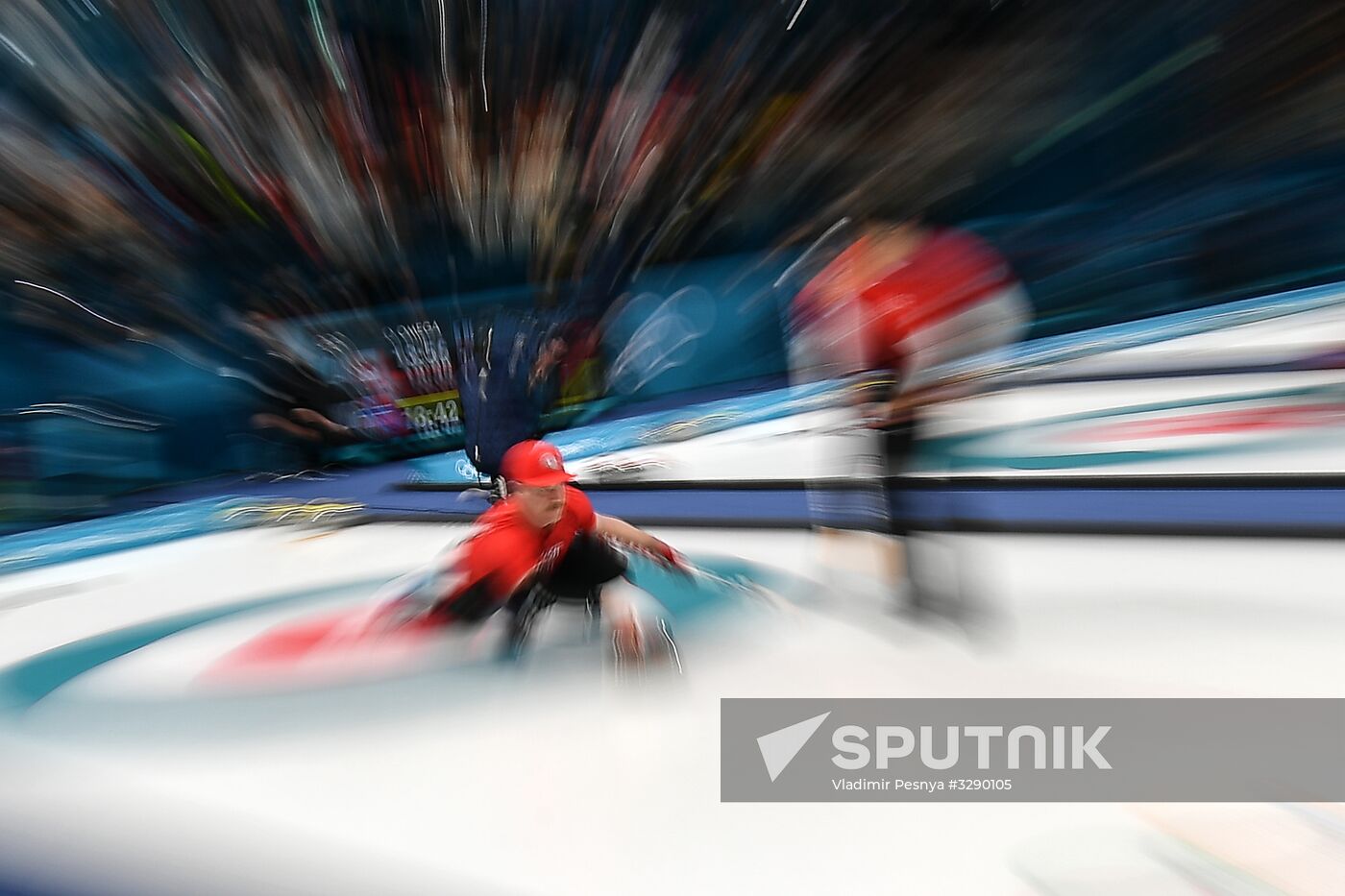 2018 Winter Olympics. Curling. Mixed doubles. US vs. Russia