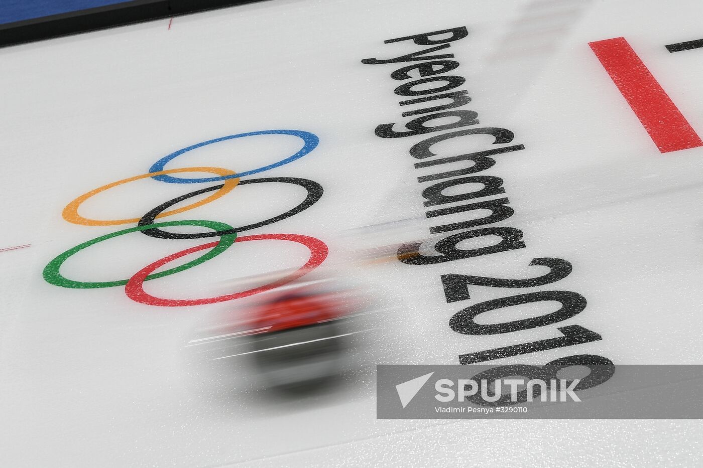 2018 Winter Olympics. Curling. Mixed doubles. US vs. Russia