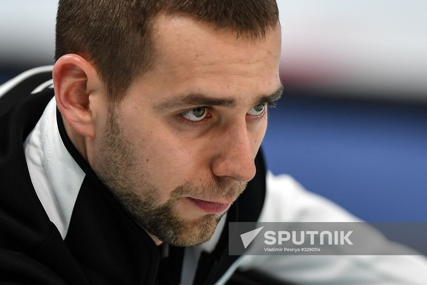 2018 Winter Olympics. Curling. Mixed doubles. US vs. Russia