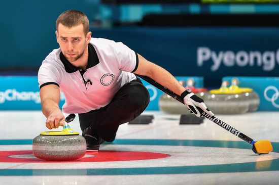 2018 Winter Olympics. Curling. Mixed doubles. US vs. Russia