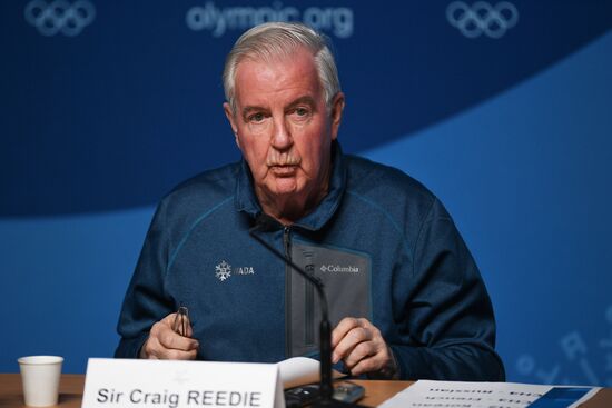 2018 Winter Olympics. WADA holds news conference