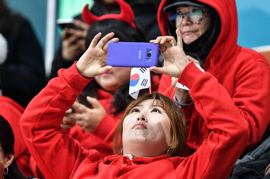2018 Winter Olympics. Curling. Mixed doubles. US vs. Russia