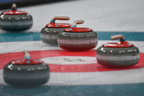 2018 Winter Olympics. Curling. Mixed doubles. US vs. Russia