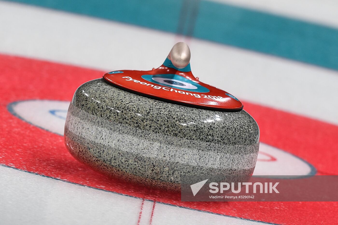 2018 Winter Olympics. Curling. Mixed doubles. US vs. Russia