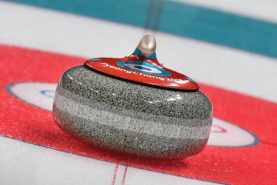 2018 Winter Olympics. Curling. Mixed doubles. US vs. Russia