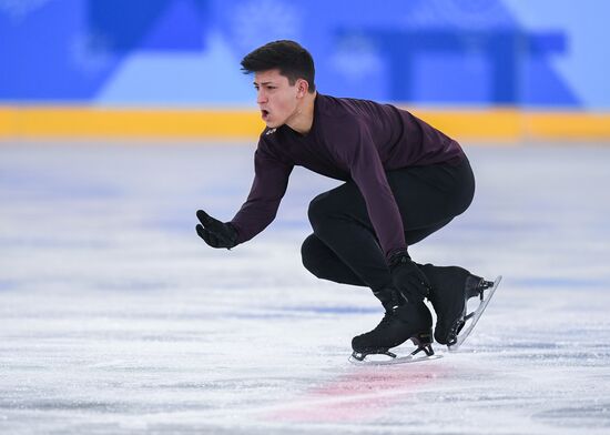 2018 Winter Olympics. Figure skating. Men. Training sessions