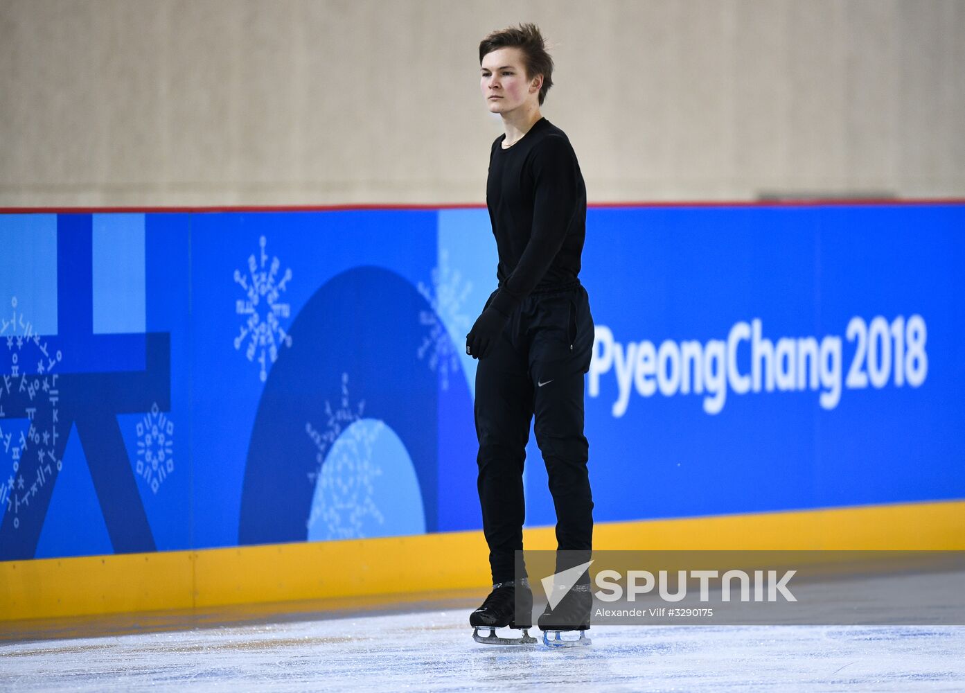 2018 Winter Olympics. Figure skating. Men. Training sessions