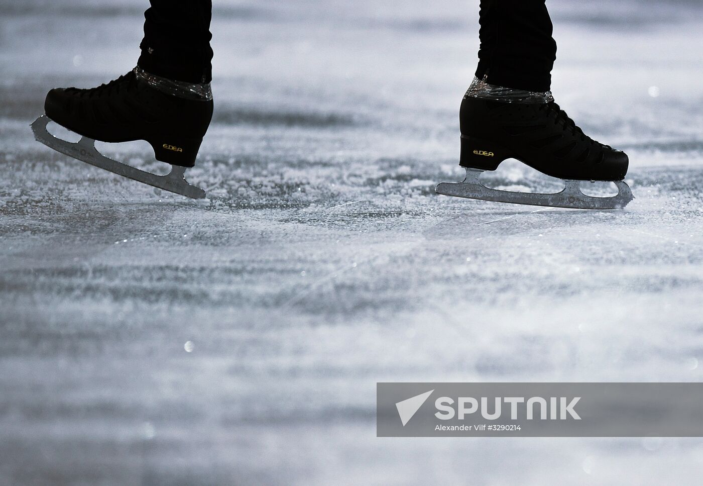 2018 Winter Olympics. Figure skating. Men. Training sessions