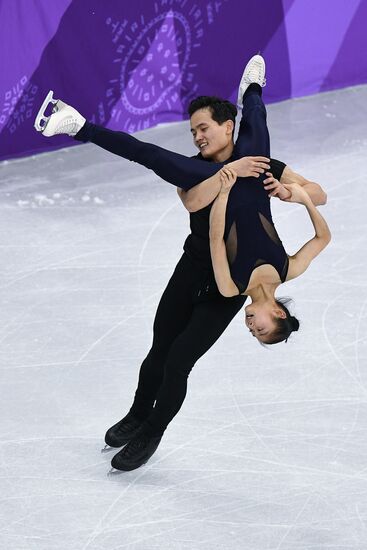 2018 Winter Olympics. Figure skating. Pairs. Training sessions