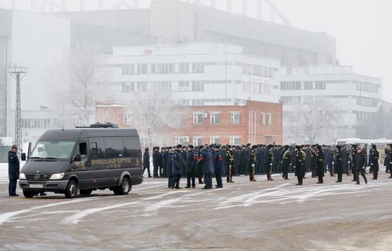 Paying last respects to pilot Roman Filipov in Voronezh