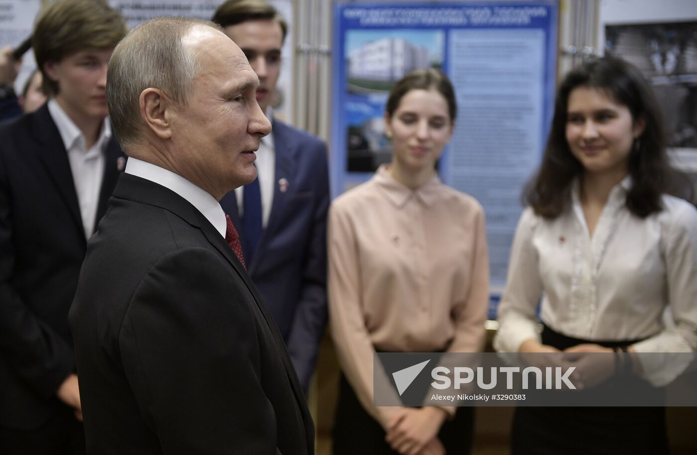 Russian President Vladimir Putin's working trip to Novosibirsk