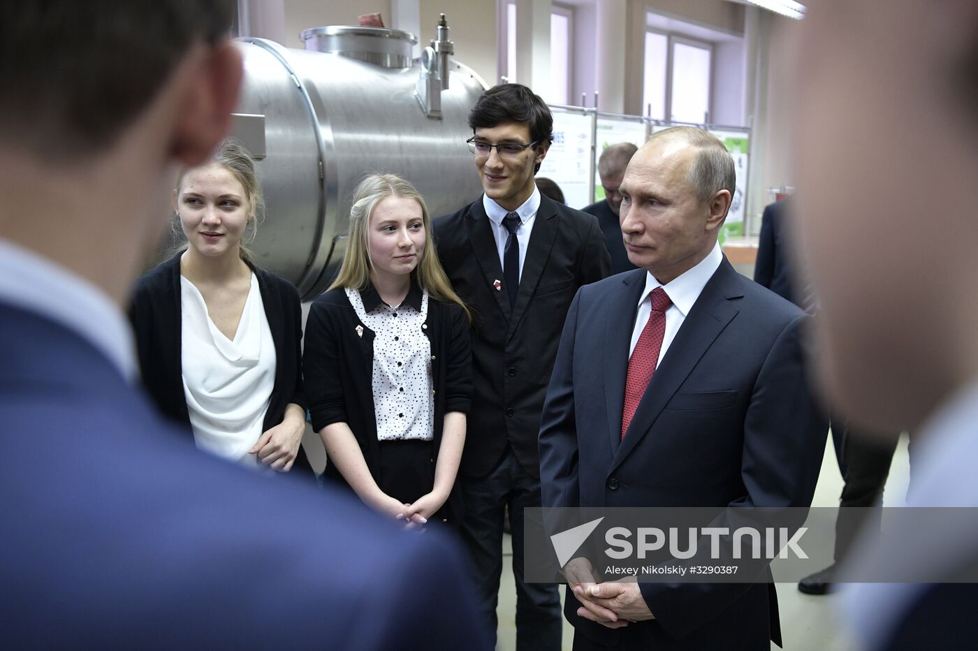 Russian President Vladimir Putin's working trip to Novosibirsk