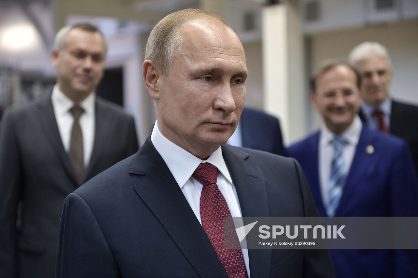 Russian President Vladimir Putin's working trip to Novosibirsk