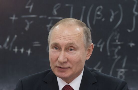 Russian President Vladimir Putin's working trip to Novosibirsk