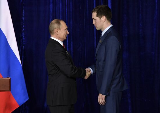 Russian President Vladimir Putin's working trip to Novosibirsk