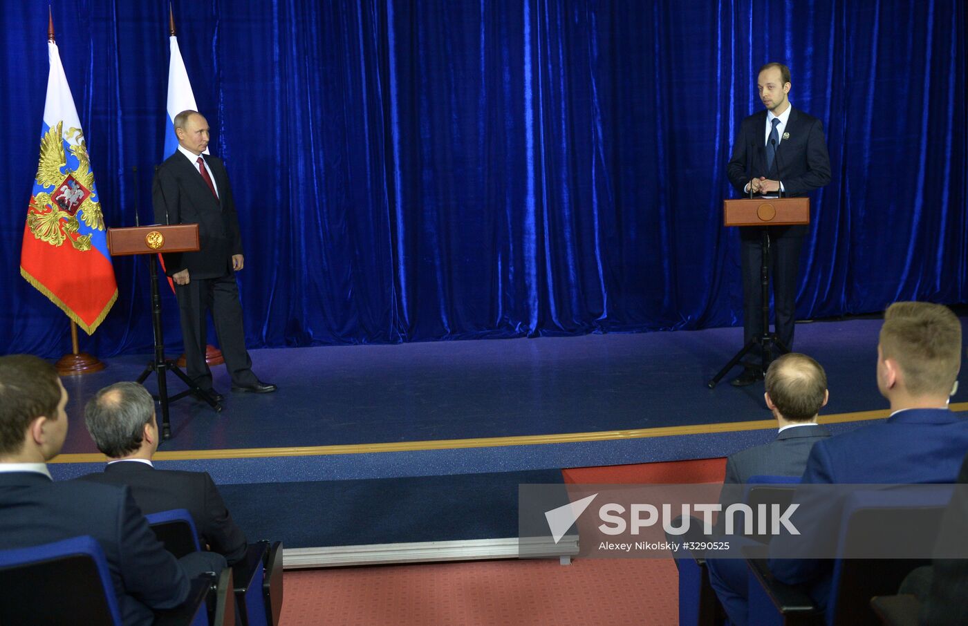Russian President Vladimir Putin's working trip to Novosibirsk
