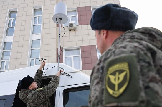 UAV for Guard Troops Service