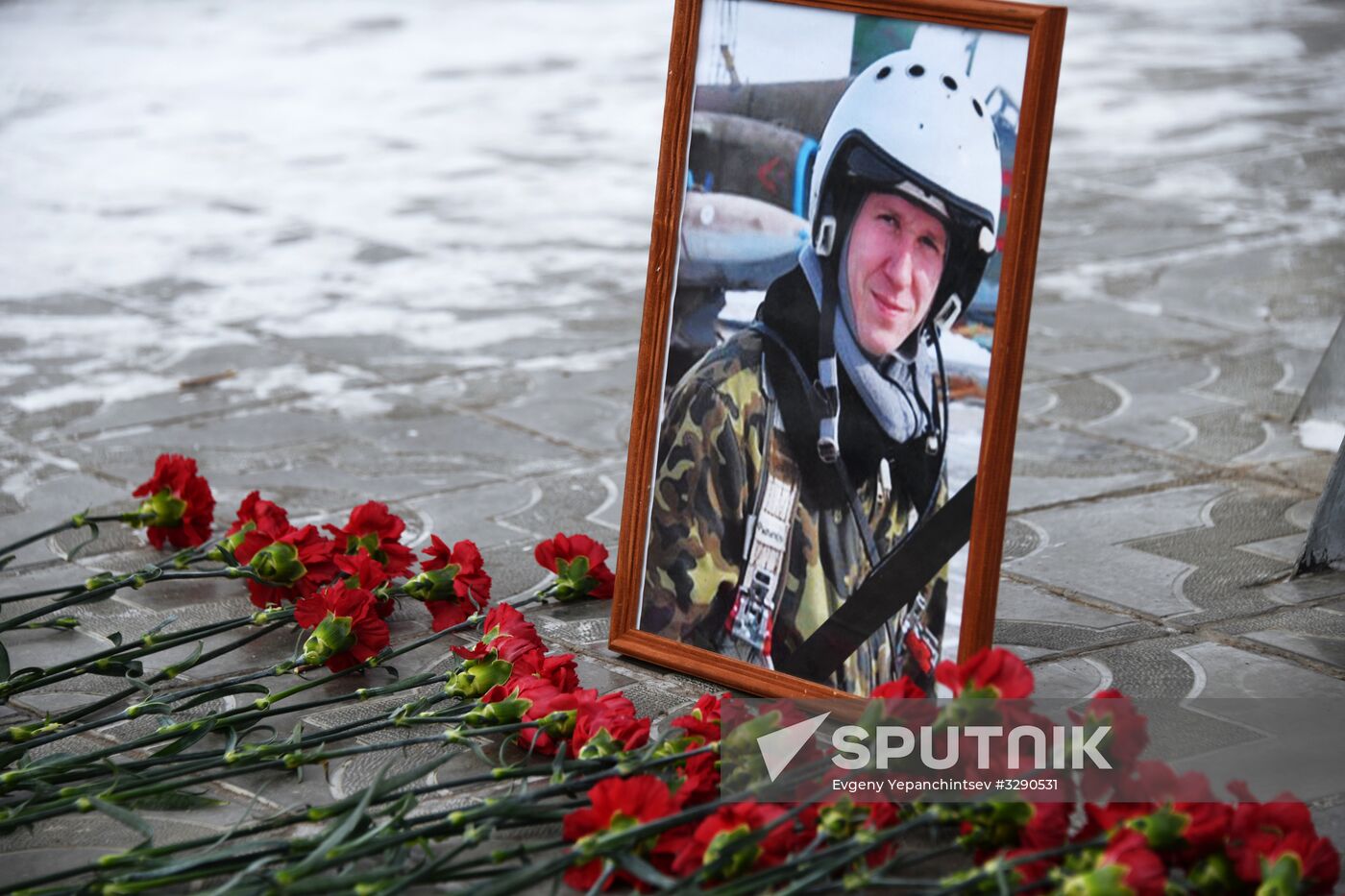 Event in memory of pilot Roman Filipov