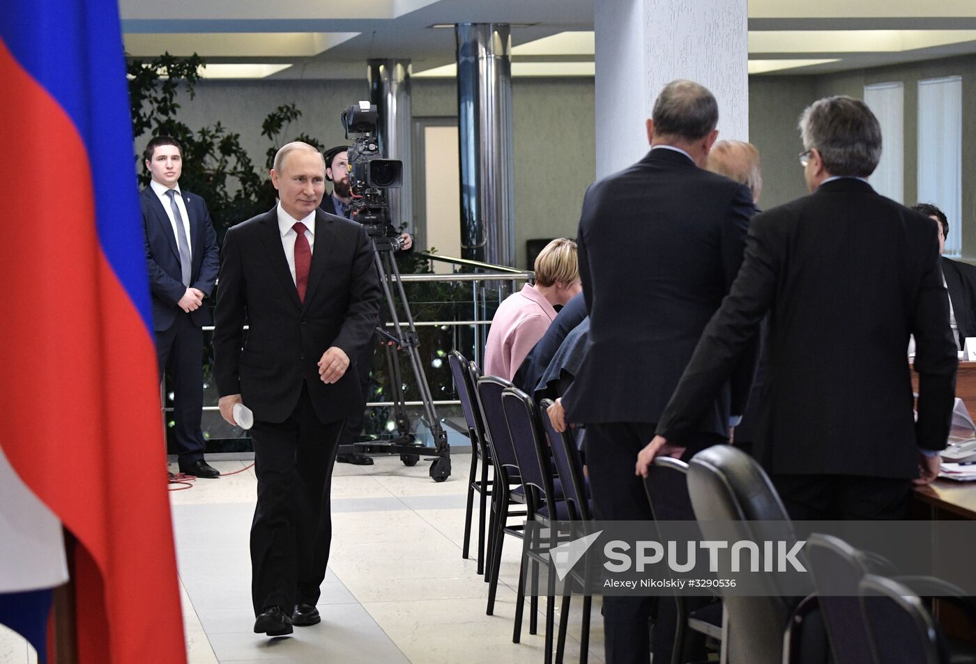 Russian President Vladimir Putin's working trip to Novosibirsk