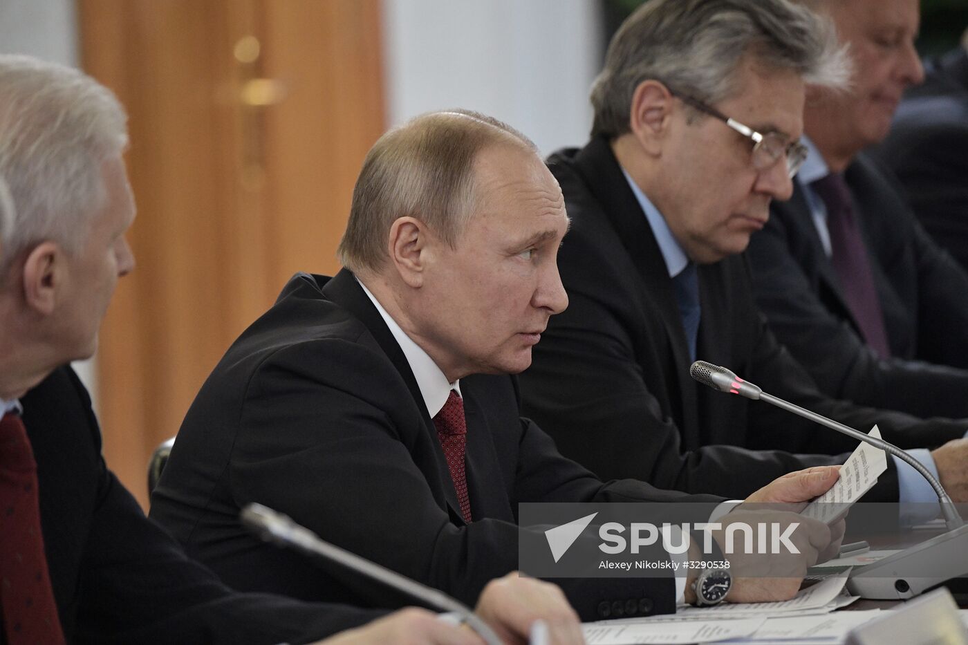 Russian President Vladimir Putin's working trip to Novosibirsk