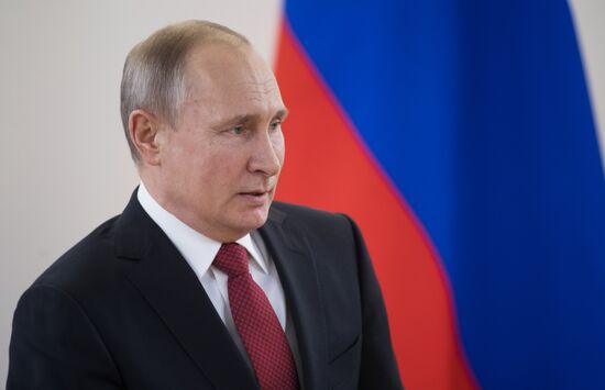 Russian President Vladimir Putin's working trip to Novosibirsk