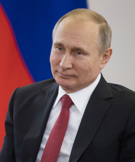 Russian President Vladimir Putin's working trip to Novosibirsk