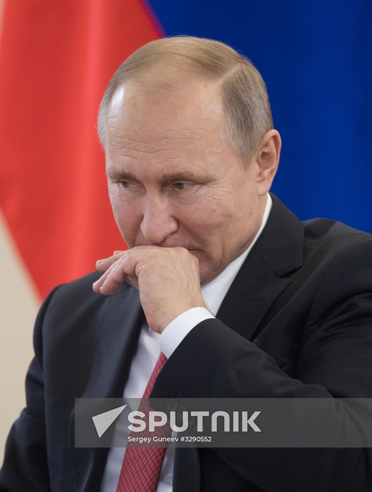 Russian President Vladimir Putin's working trip to Novosibirsk