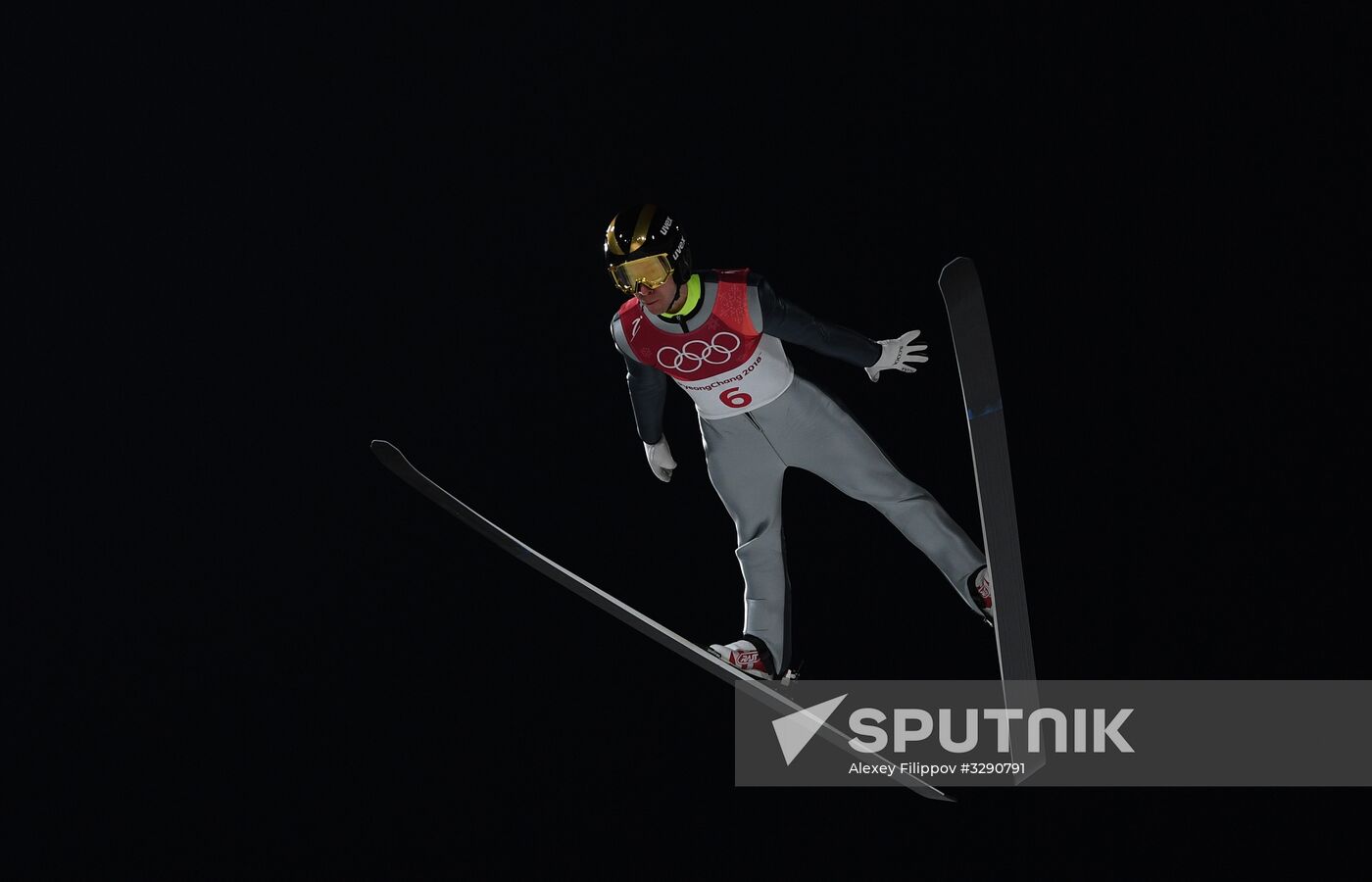 2018 Olympics. Ski jumping. Men's normal hill individual qualification