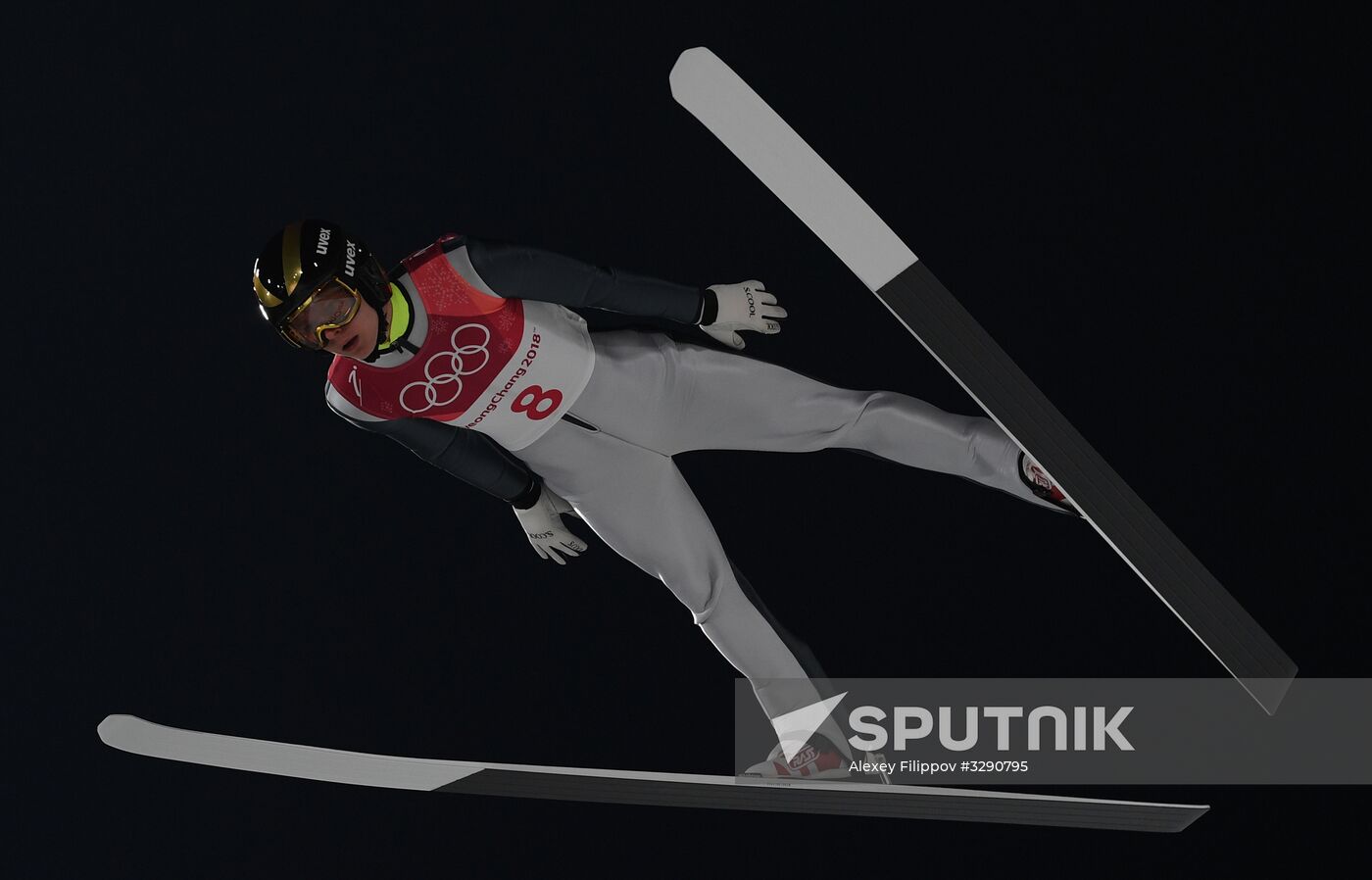 2018 Olympics. Ski jumping. Men's normal hill individual qualification
