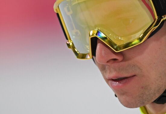 2018 Olympics. Ski jumping. Men's normal hill individual qualification