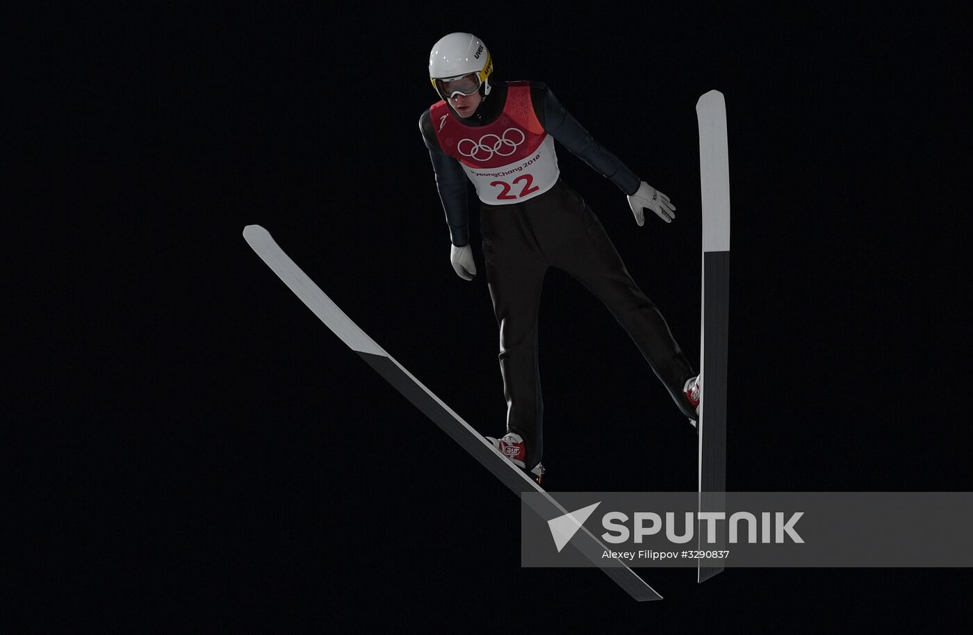 2018 Olympics. Ski jumping. Men's normal hill individual qualification