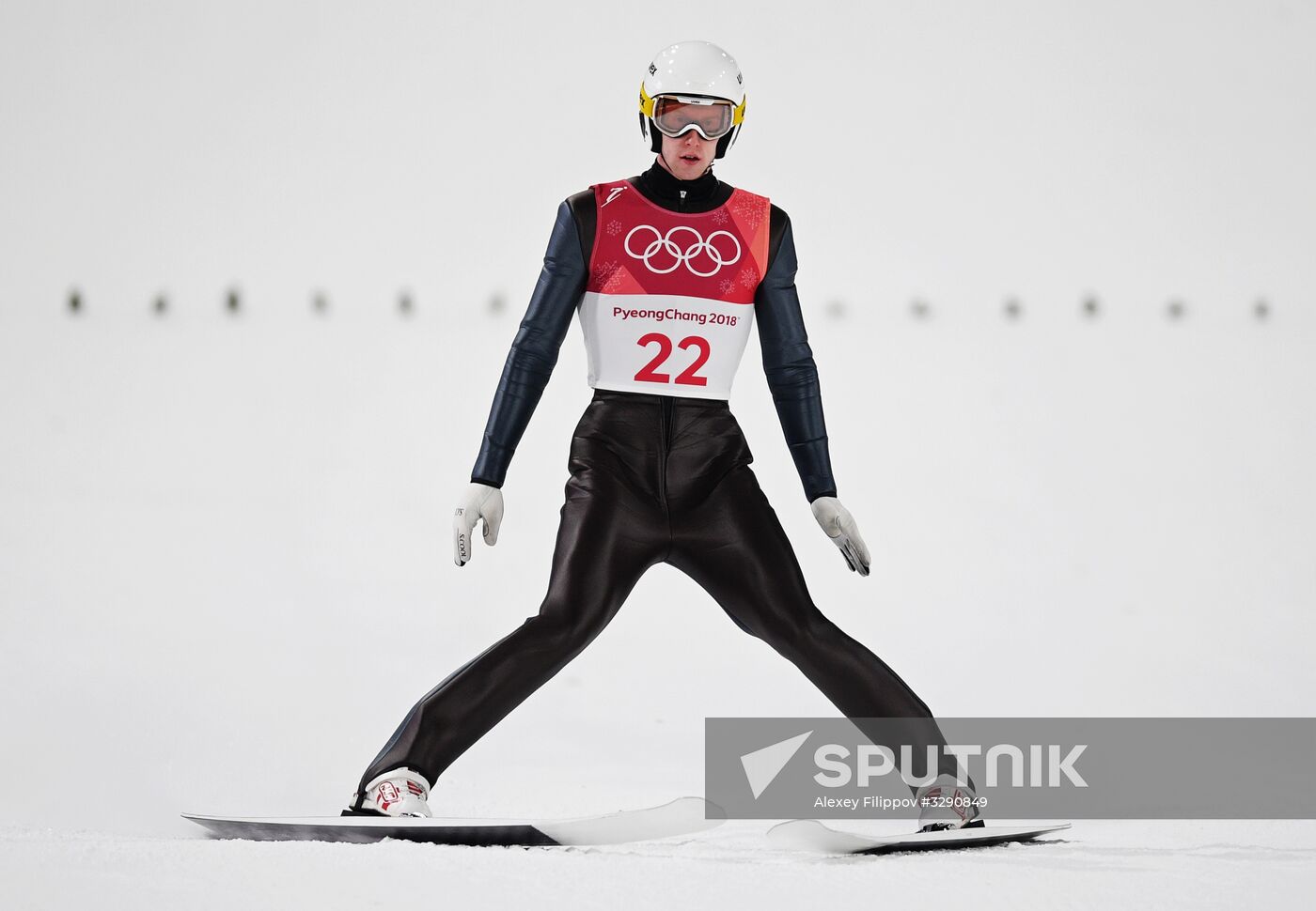 2018 Olympics. Ski jumping. Men's normal hill individual qualification