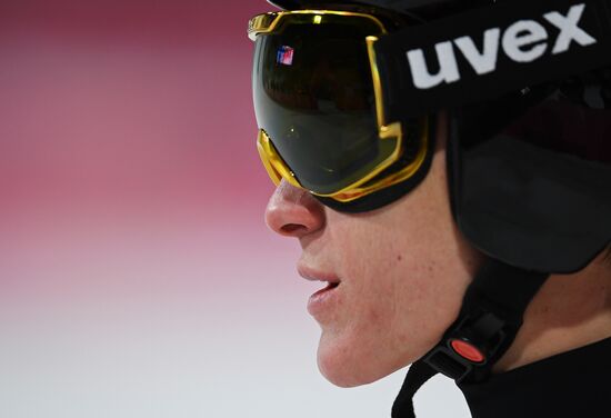 2018 Olympics. Ski jumping. Men's normal hill individual qualification