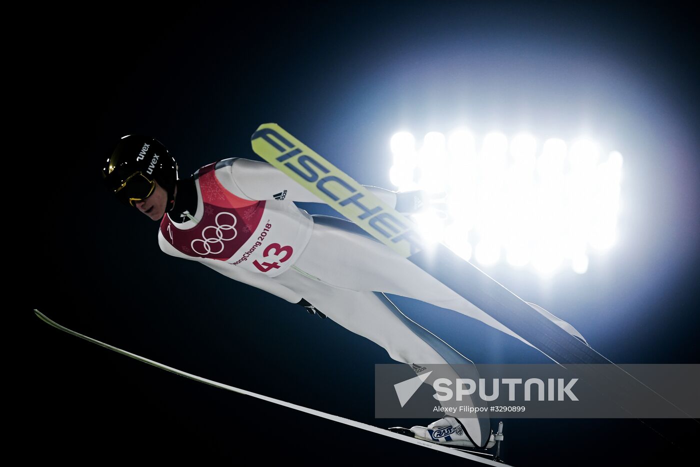 2018 Olympics. Ski jumping. Men's normal hill individual qualification
