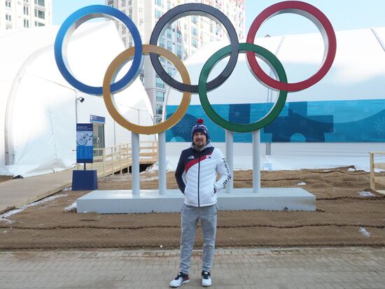 Russian Athletes in Olympic village