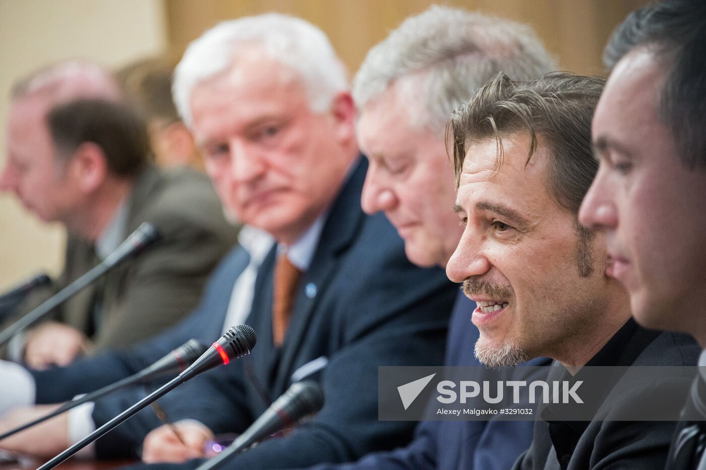 Head of Republic of Crimea Sergei Aksyonov meets with German delegation
